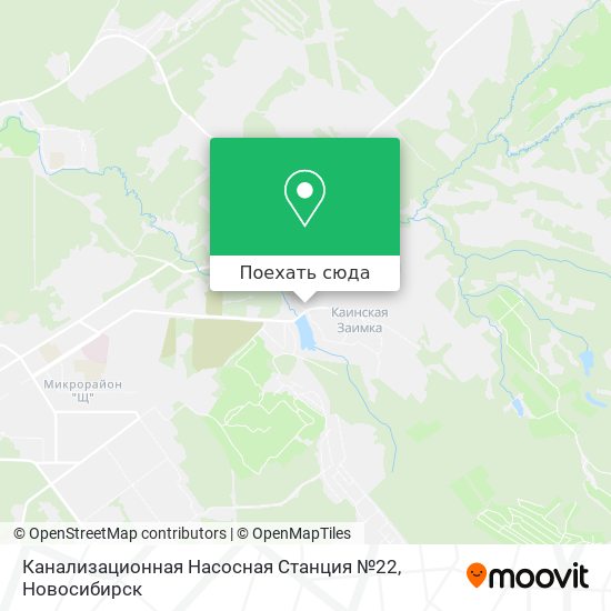 Карта Канализационная Насосная Станция №22