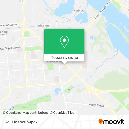 Карта Kdl