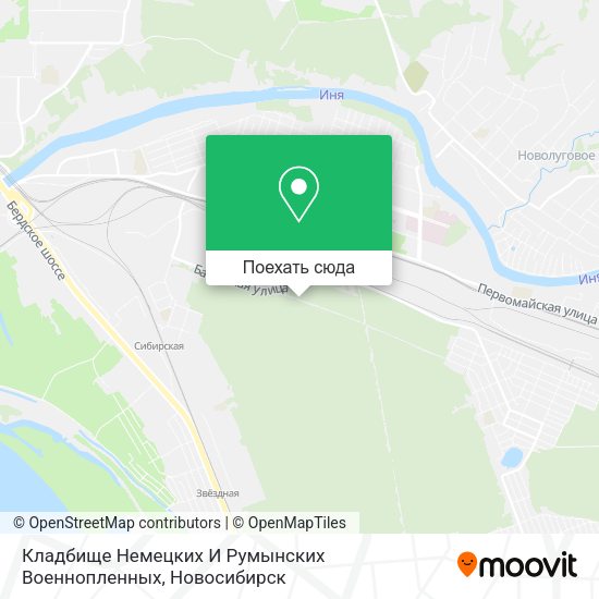 Карта Кладбище Немецких И Румынских Военнопленных
