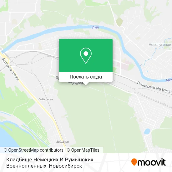 Карта Кладбище Немецких И Румынских Военнопленных