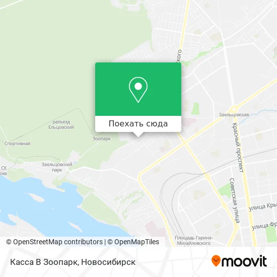 Карта Касса В Зоопарк