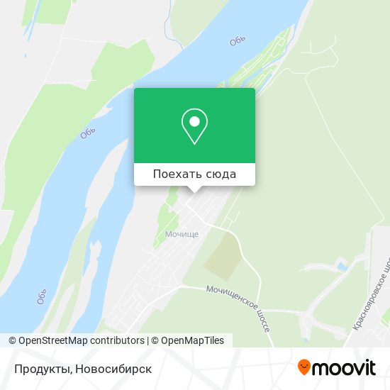 Карта Продукты