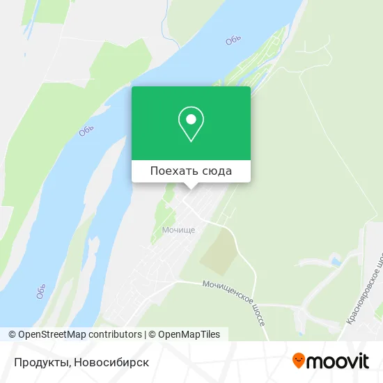 Карта Продукты