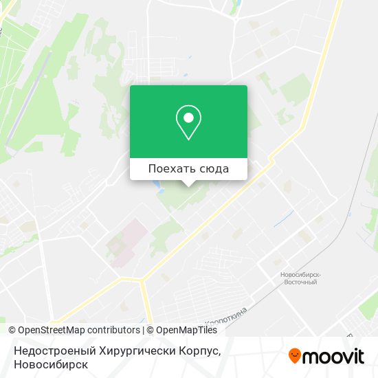 Карта Недостроеный Хирургически Корпус