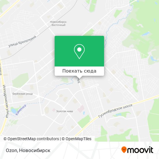 Карта Ozon