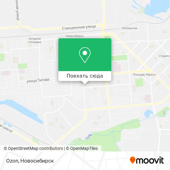 Карта Ozon