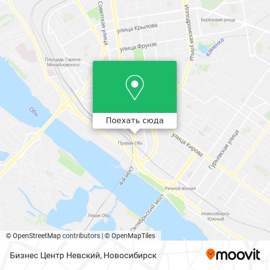 Карта Бизнес Центр Невский
