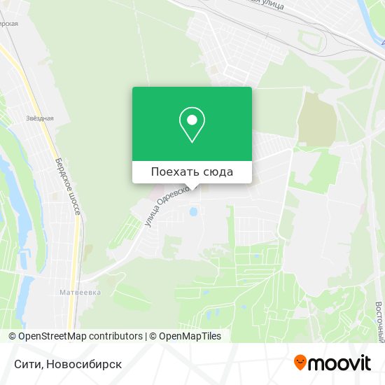 Карта Сити