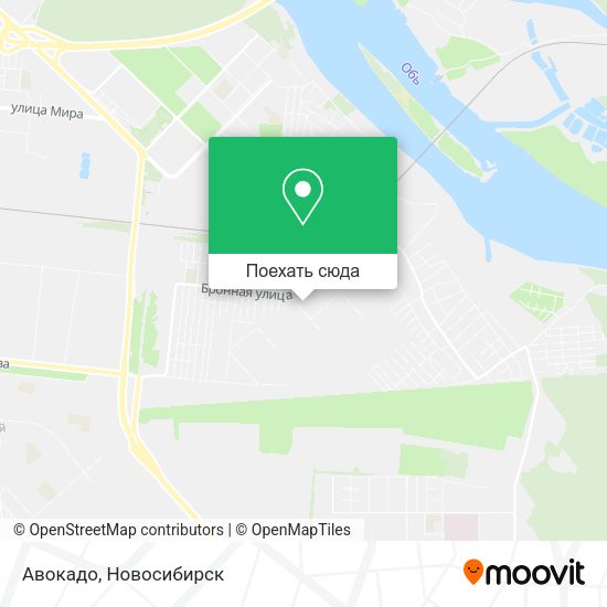Карта Авокадо