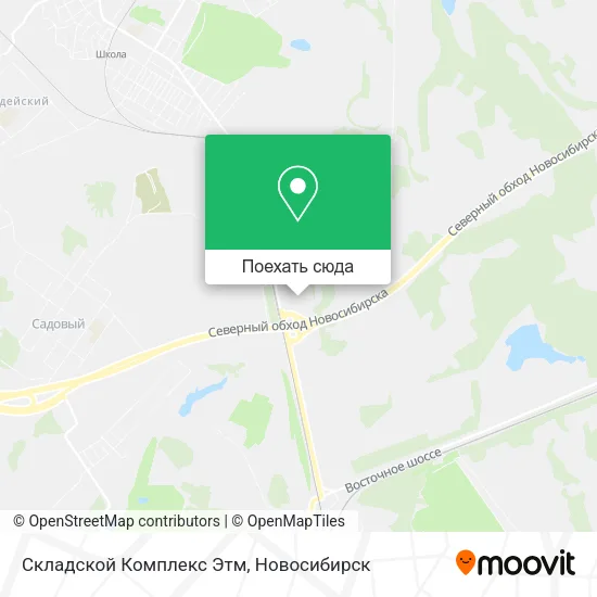 Карта Складской Комплекс Этм