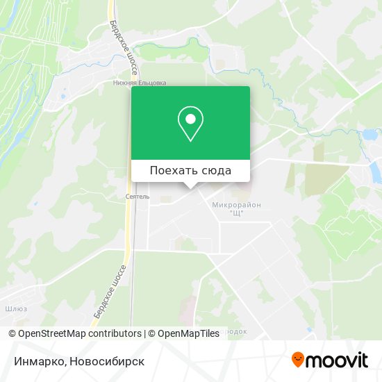 Карта Инмарко