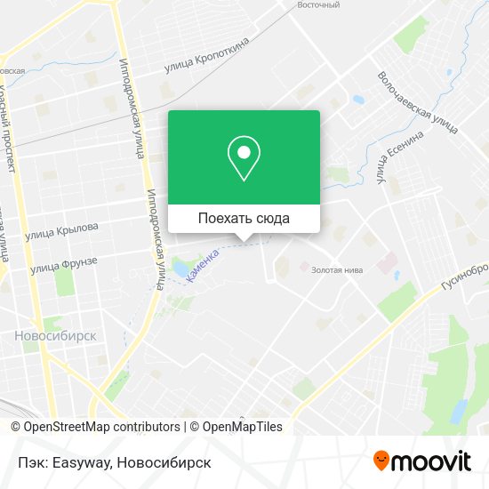 Карта Пэк: Easyway