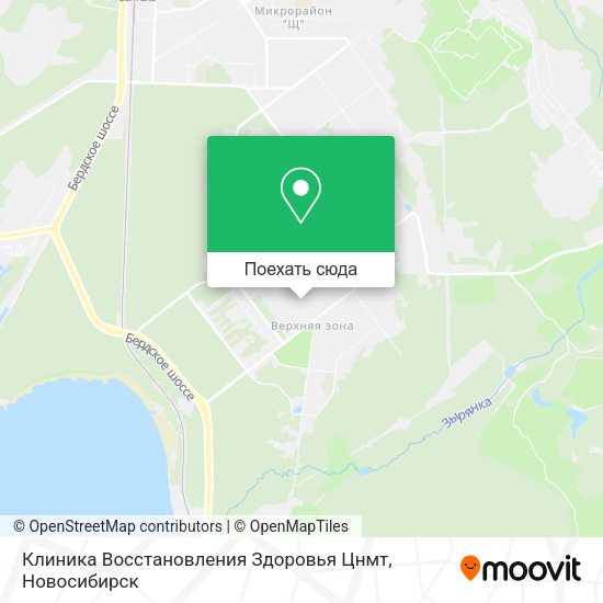 Карта Клиника Восстановления Здоровья Цнмт