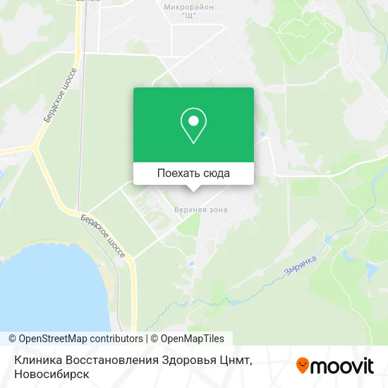 Карта Клиника Восстановления Здоровья Цнмт