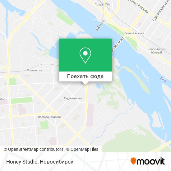 Карта Honey Studio