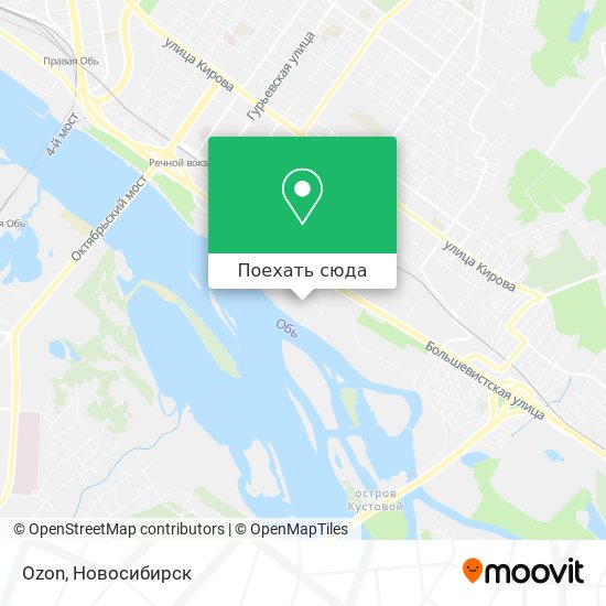 Карта Ozon