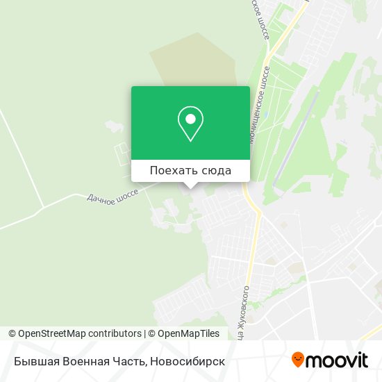 Карта Бывшая Военная Часть