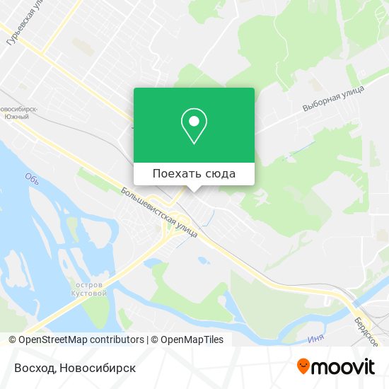 Карта Восход