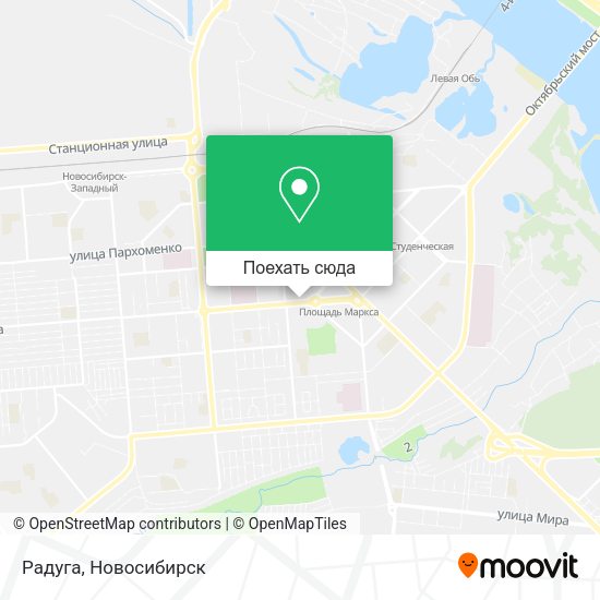 Карта Радуга
