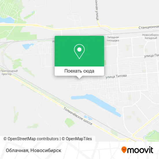 Карта Облачная