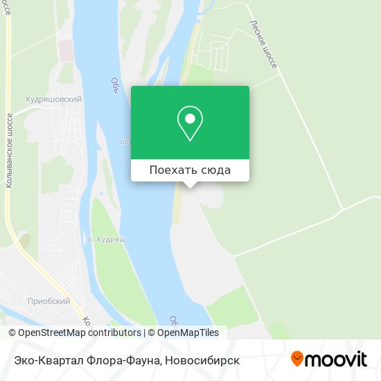 Карта Эко-Квартал Флора-Фауна