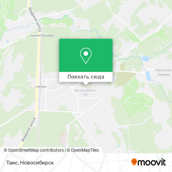 Карта Таис