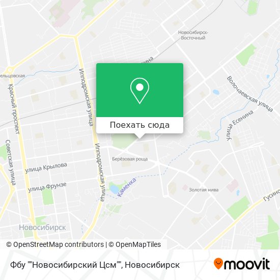 Карта Фбу ""Новосибирский Цсм""