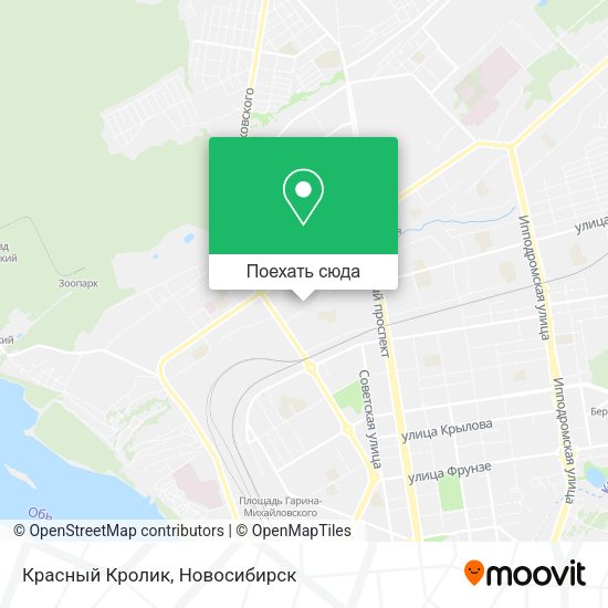 Карта Красный Кролик
