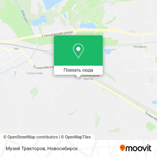 Карта Музей Тракторов
