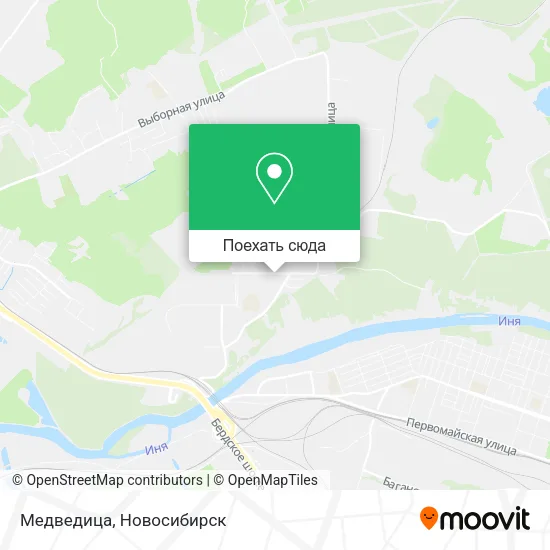 Карта Медведица
