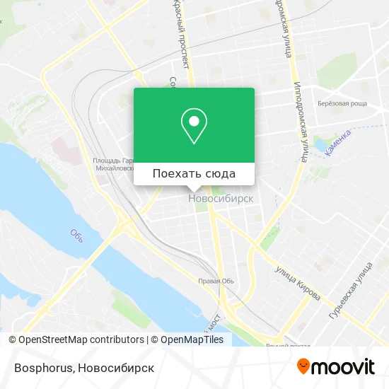 Карта Bosphorus