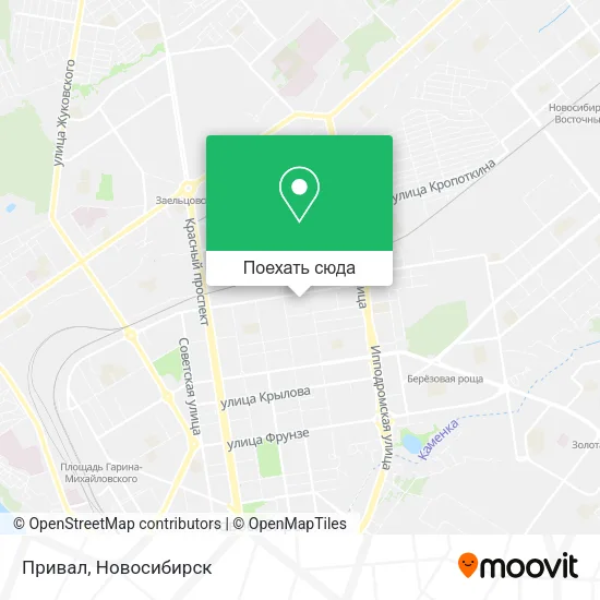 Карта Привал