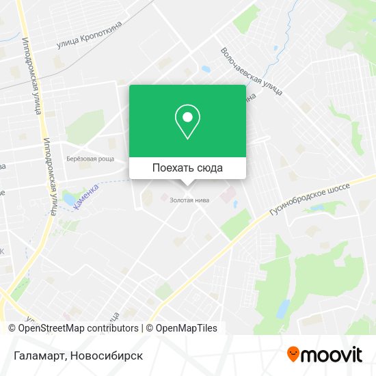 Карта Галамарт