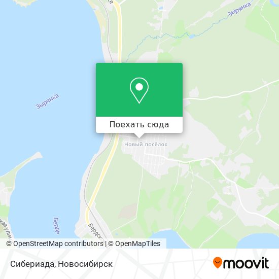 Карта Сибериада