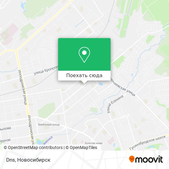 Карта Dns
