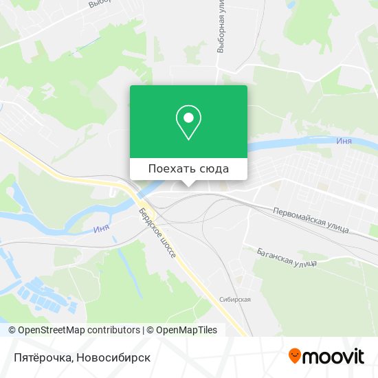 Карта Пятёрочка