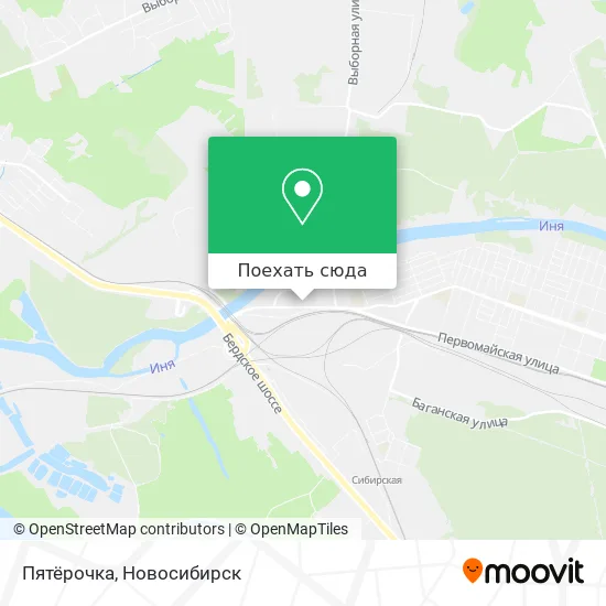 Карта Пятёрочка