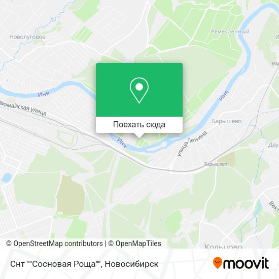 Карта Снт ""Сосновая Роща""