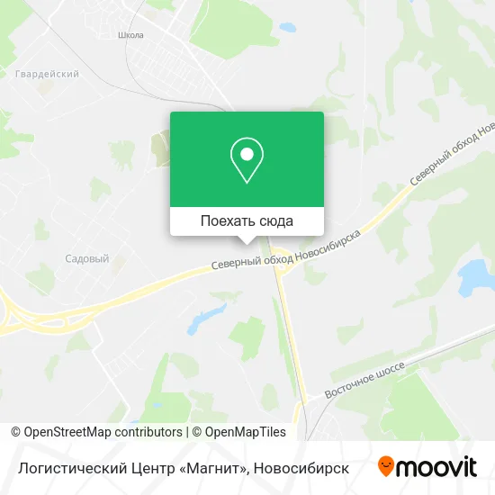 Карта Логистический Центр «Магнит»