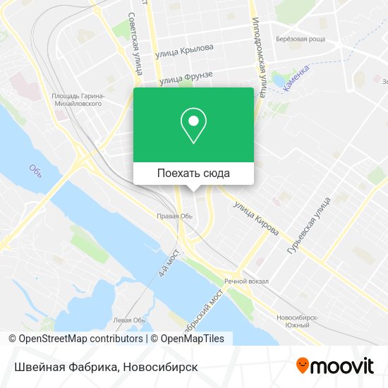 Карта Швейная Фабрика