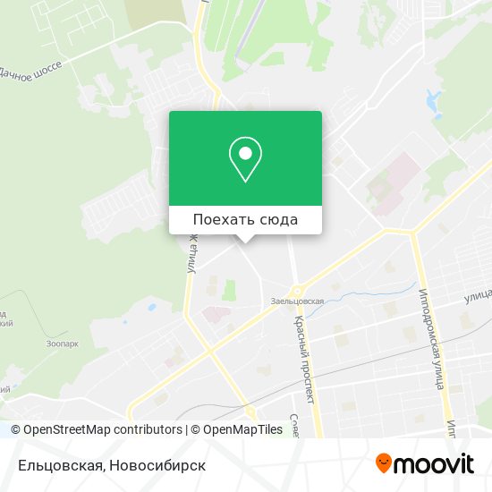 Карта Ельцовская