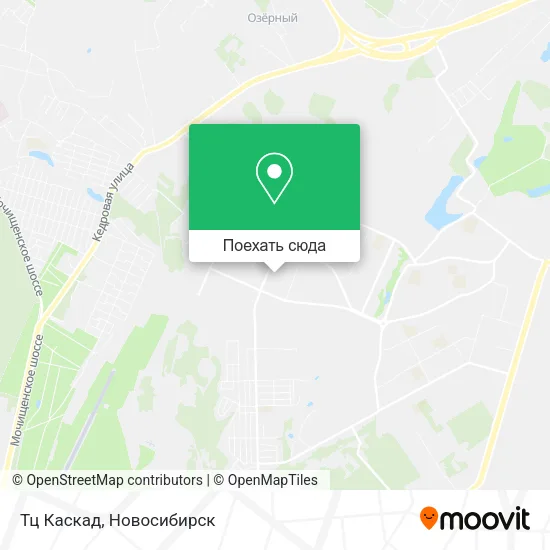 Карта Тц Каскад