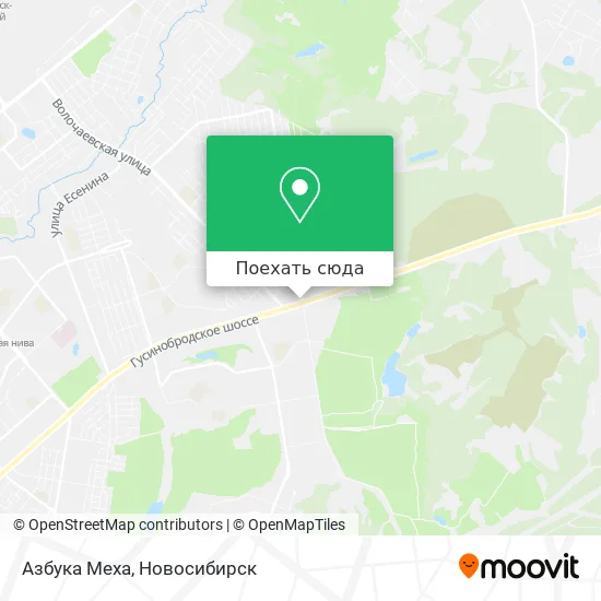 Карта Азбука Меха