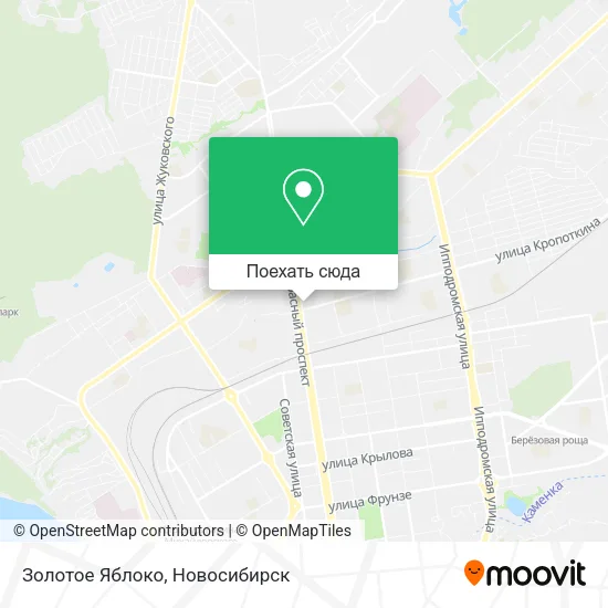 Карта Золотое Яблоко
