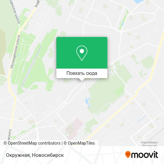 Карта Окружная