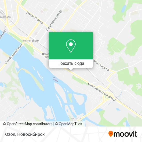 Карта Ozon