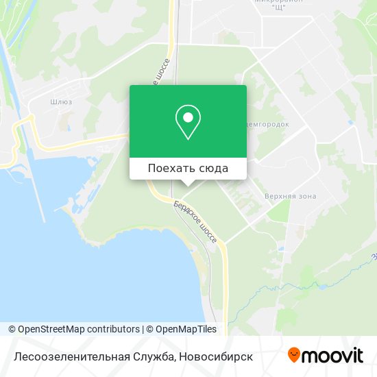 Карта Лесоозеленительная Служба