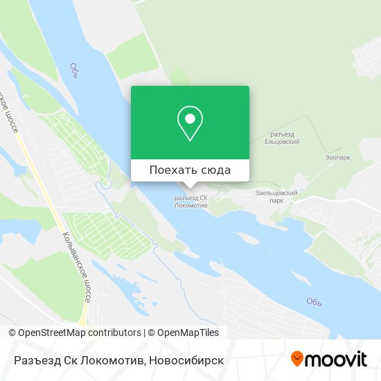 Карта Разъезд Ск Локомотив