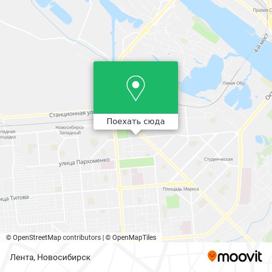 Карта Лента