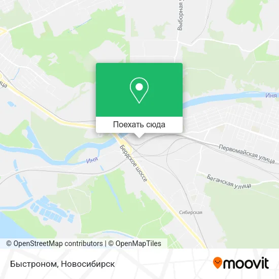 Карта Быстроном